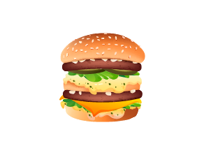 Icon hamburguesa by Alan Silva