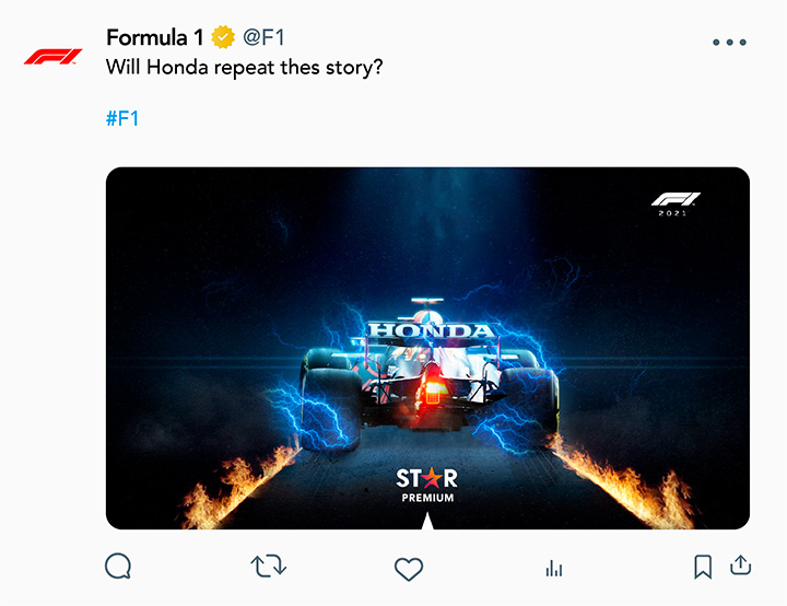 Honda formula 1 mockup by Alan Silva