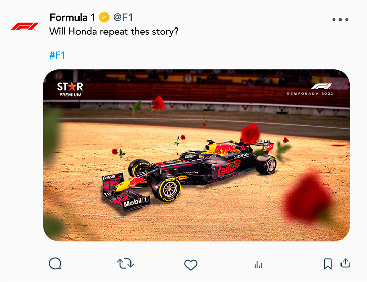 Formula 1 mockup by Alan Silva